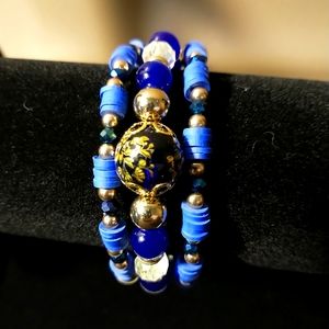 Imperial Blue Heishi Jewelry